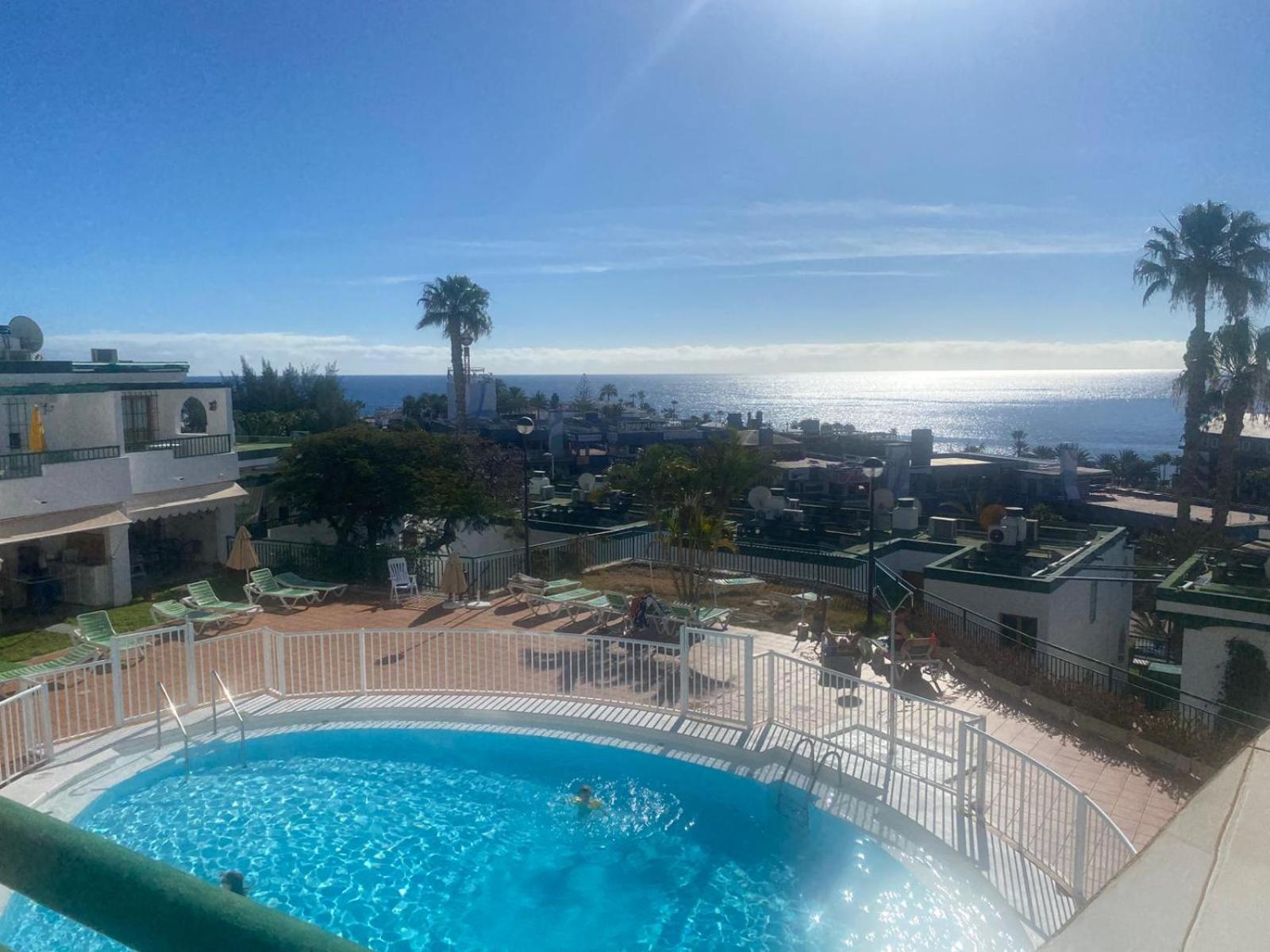 Sea View 2Br Toploctaion Heated Pool 5 Min To Beach San Agustín エクステリア 写真